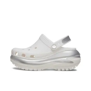 Crocs Clogs 6.1cm Unisex White Silver