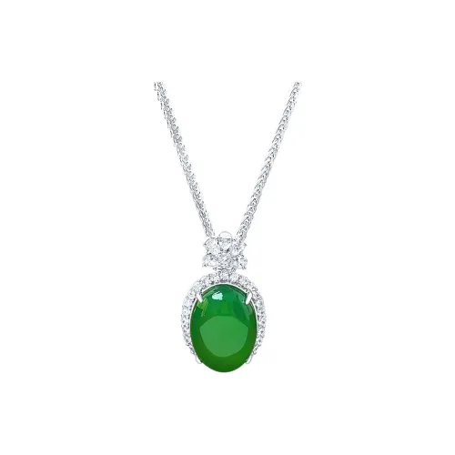 COISE Chalcedony Jade Pendants Women's