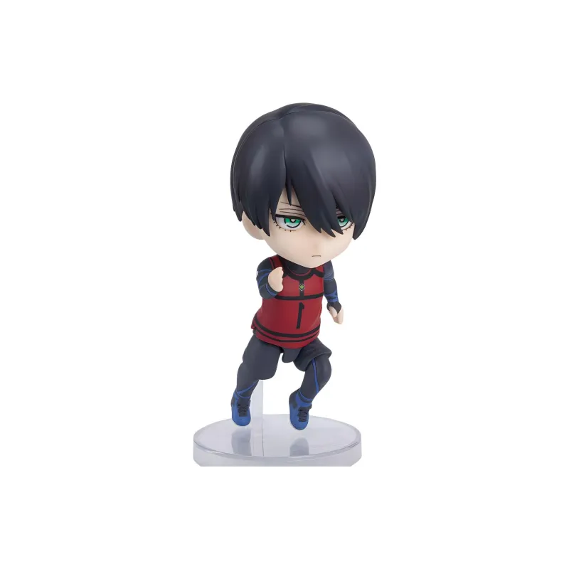 BANDAI Figuarts Mini Blue Lock Itoshi Rin Chibi Figures 9cm-3