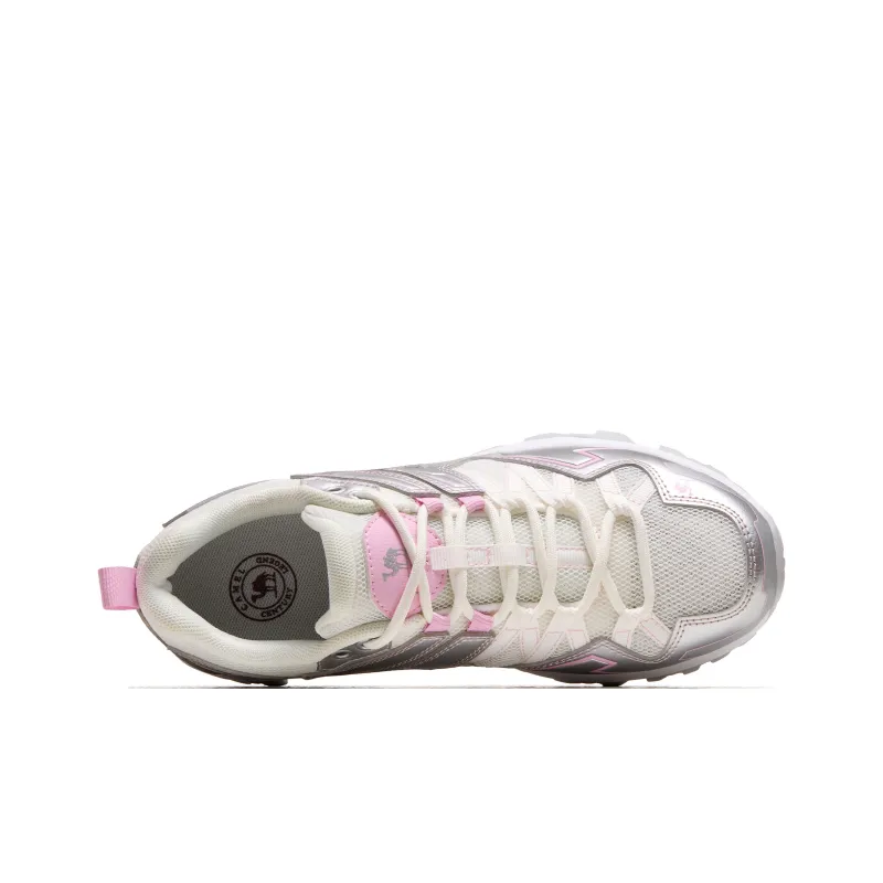 CAMEL Kunlun Mountain 1.0 Mesh Low Top Outdoor Shoes Women's Silver Pink-3