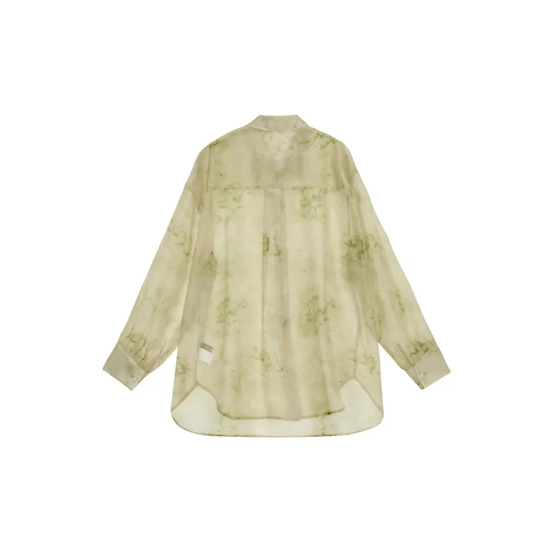 THE SEA LIFE Shirt Women's Moss Green-1