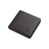 Dark Coffee Imprint Wallet