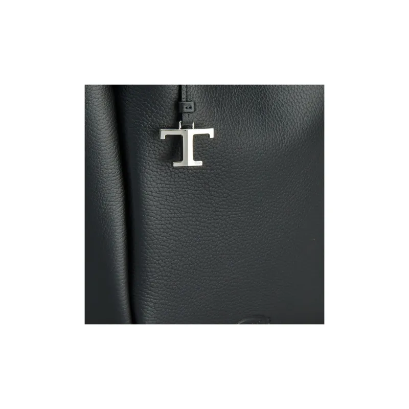 TOD'S Logo Stamped Medium Bucket Bag-3