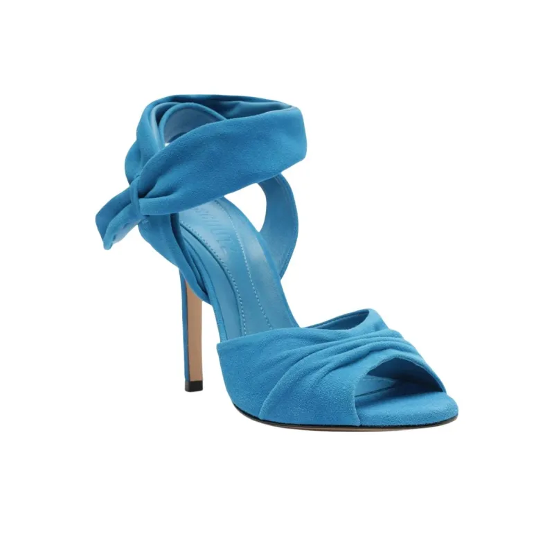 Schutz Adlyn Strap Sandals 10.5cm Women's Blue-2