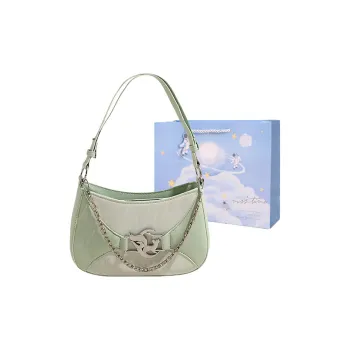 Duoluplo Doron Paul PU Crossbody Bag, Shoulder Bag Women's Green, Pink, Ecru