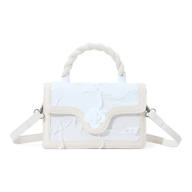 NATTY PU Shoulder Bag Women's White-8