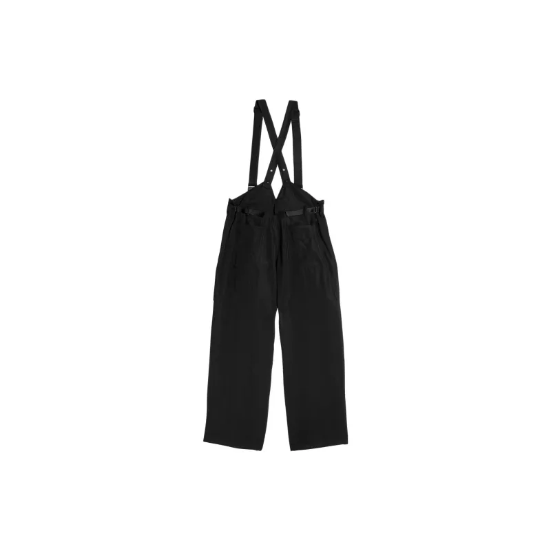 Adidas Free Shipping With AdiClub Y-3 Washed Twill Suspender Pants-1