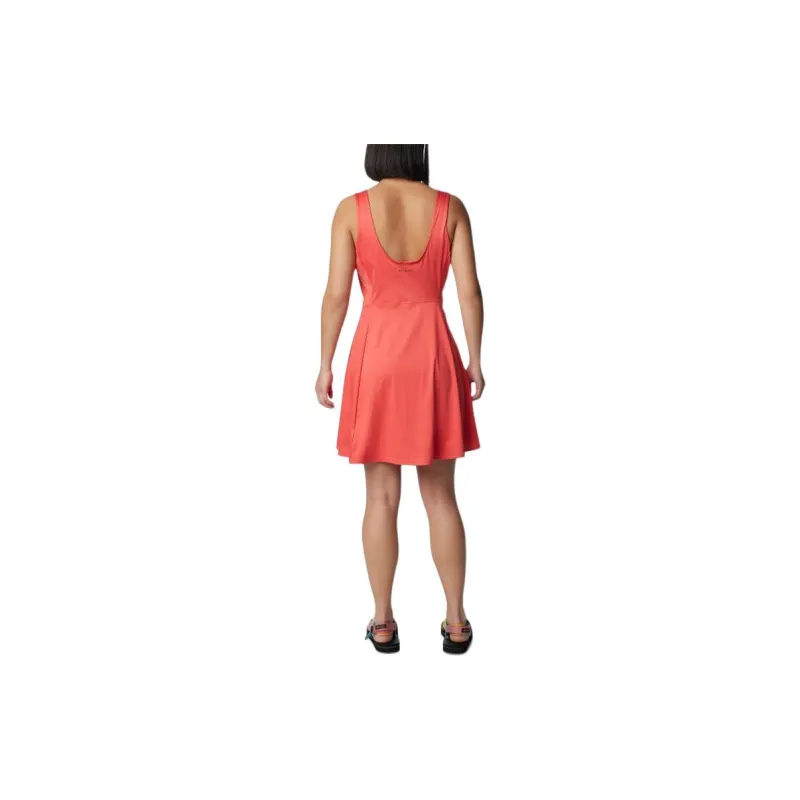 Columbia Women's Boundless Trek™ Active Dress Sleeveless Dress Women's Orange Red-1