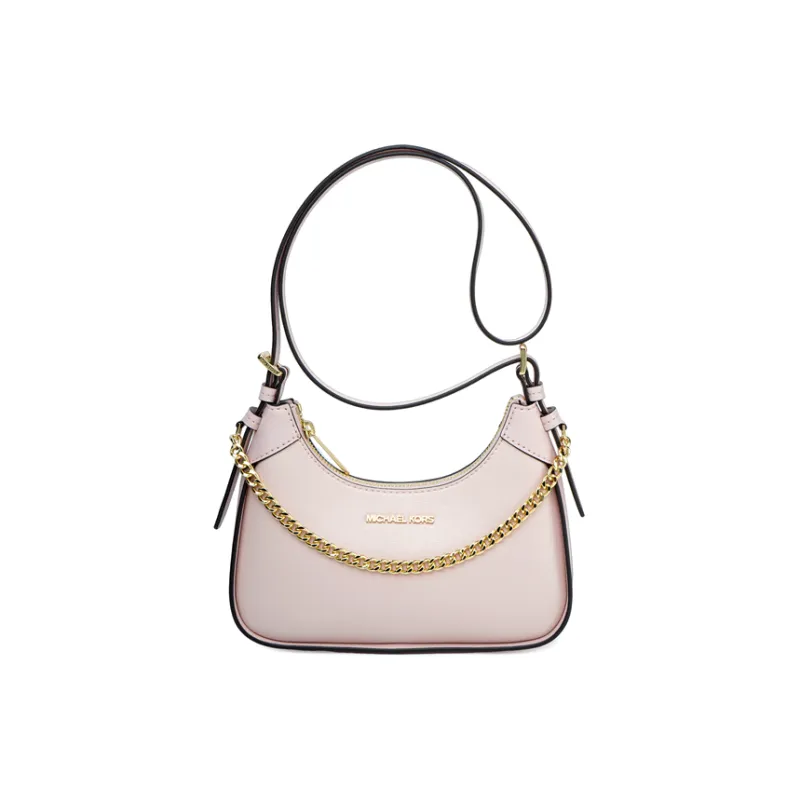 MICHAEL KORS Wilma Leather Shoulder Bag Crossbody Bag Women's Pink-1