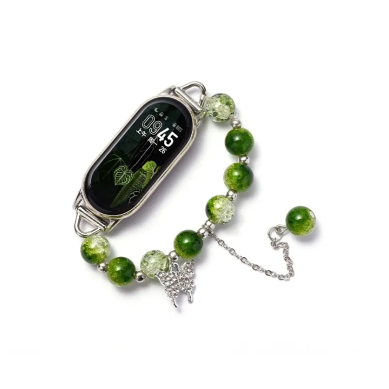 FZRT Xiaomi Compatibility Watch Band Niche Summer Premium Bead Material-9