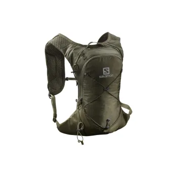 SALOMON Polyester Outdoor Mountaineering Bag Backpack Regular Unisex Olive Night