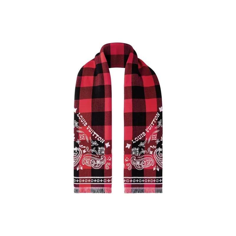LOUIS VUITTON Damier Buffalo Stole-2