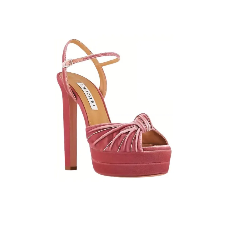 AQUAZZURA Atelier Plateau 140mm Platform Sandals-2