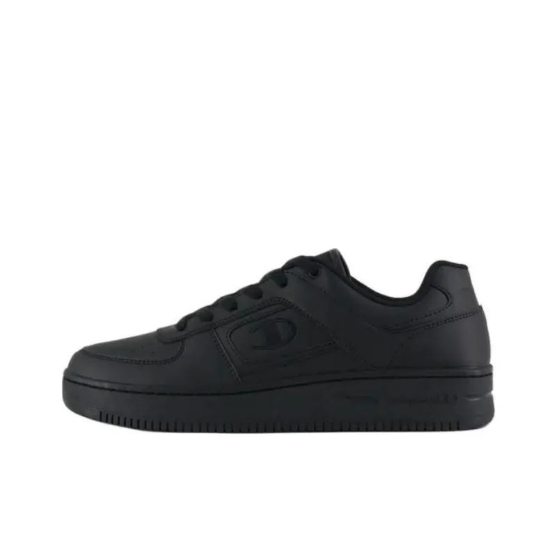 Champion Foul Play Element Wear-resistant And Lightweight Low-Top Skateboard Shoes Men's Black-0