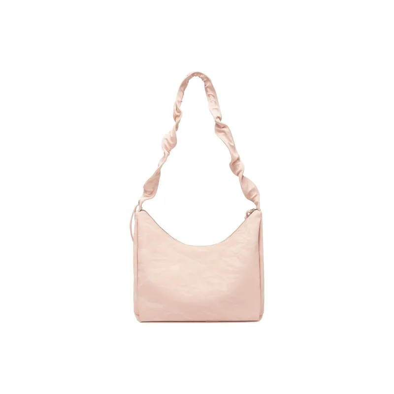 MEXICAN Polyurethane Shoulder Bag Women's Gray Blue/Light Pink/Silver Gray/Light Apricot-3