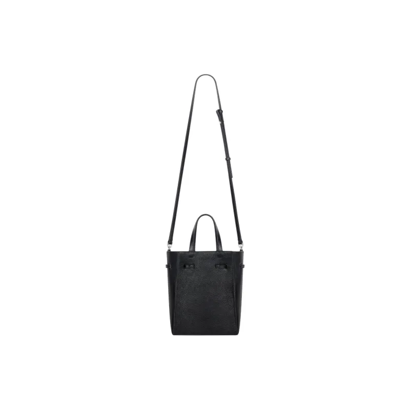 Givenchy Leather Tote Bag, Shopping Bag, Handbag Mini Women's Black-3