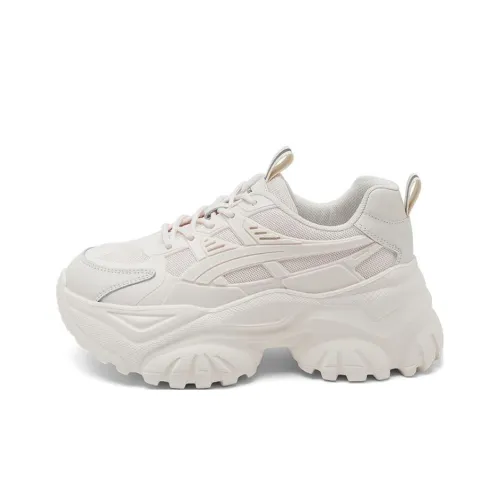 AGSDON Chunky Sneakers Women's Low-Top