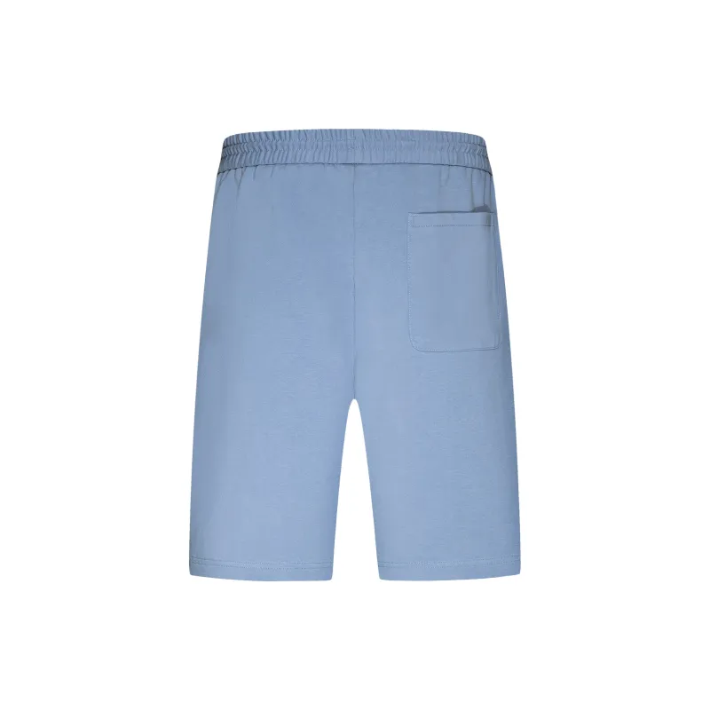 SEPTWOLVES Casual Shorts Men Gray Blue-1