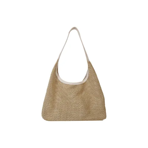S.REPHEN Straw Straw Bag Shoulder Bag Regular Women's Khaki