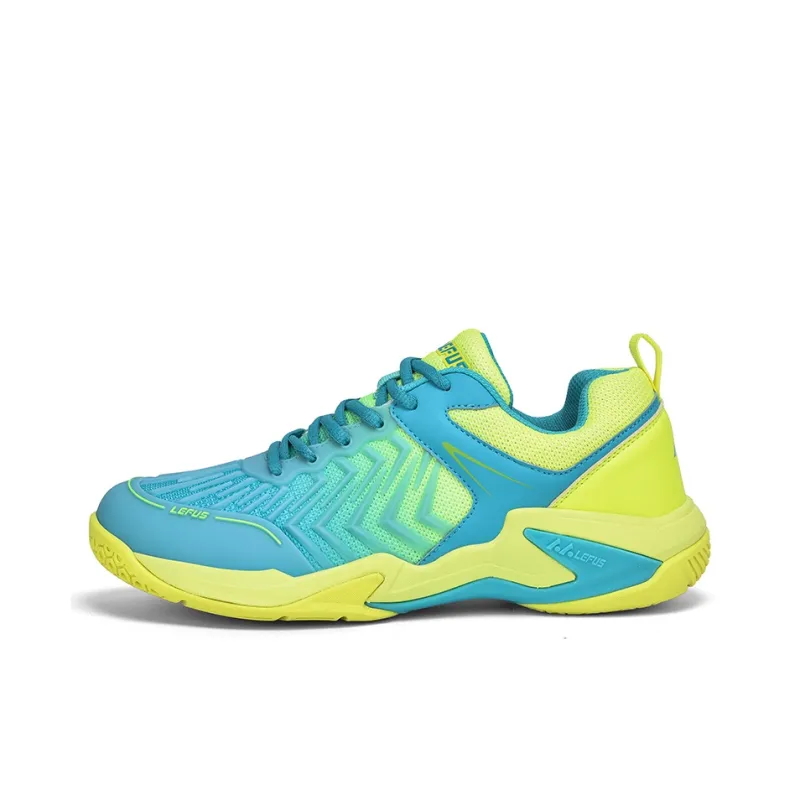 LEFUS Cushioned Slip-Resistant Abrasion-Resistant Breathable Low-Top Badminton Shoes Unisex-11