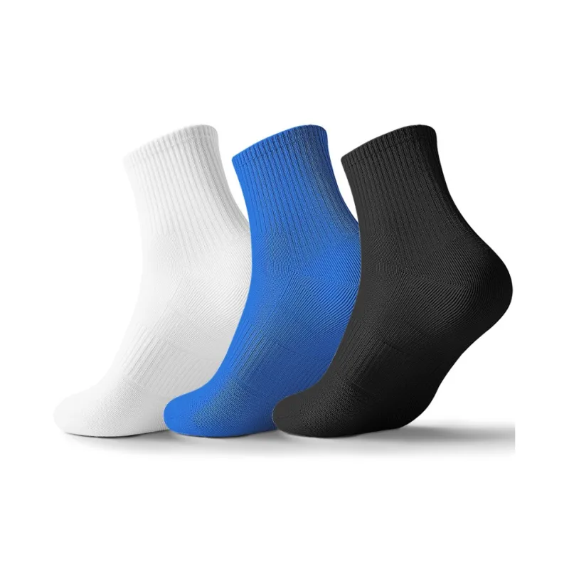SHIWAJI Mid Calf Socks Men's 3 Pack-17