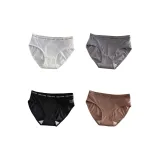 Group D-Cut-Out Satin-White+Gray+Black+Coffee (4 Pack)