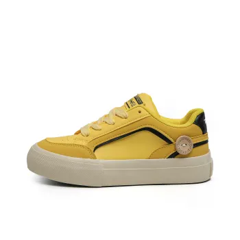 TUOPIN Low Top Skateboard Shoes Women's Yellow