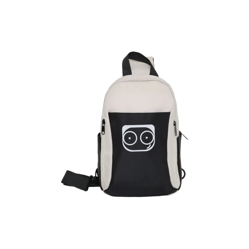 PULUWIRR Nylon Sling Bag Regular Unisex White/Black/Yellow/Green/Pink-5