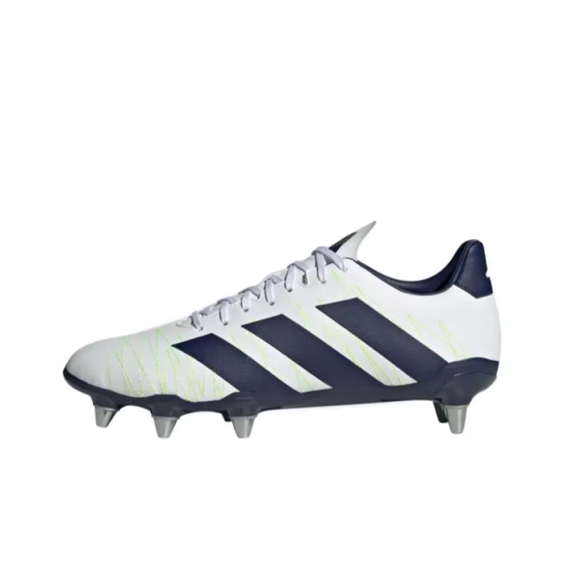 Adidas Kakari Abrasion Resistant Support Soccer Shoes Men's White-0