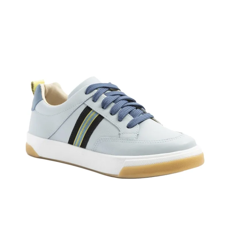 Sarah Chofakian Lady Bird Low-Top Skateboard Shoes Women's Sky Blue-3