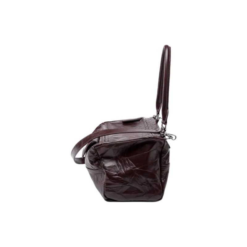 CARTELO Top Grain Cow Leather Portable Crossbody Bag, Shoulder Bag Regular Women's Multicolor-3