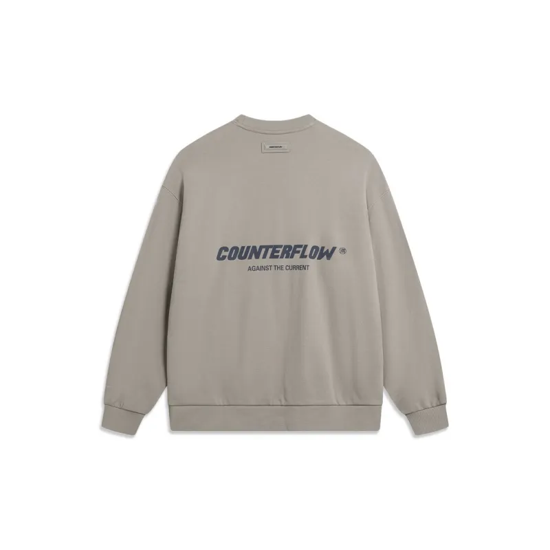 LiNing Sweatshirt Unisex Rock Ridge Gray-1
