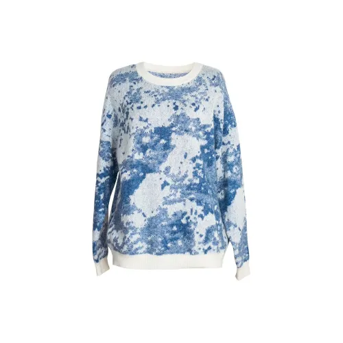 ROEYSHOUSE Sweaters Women's White/Blue