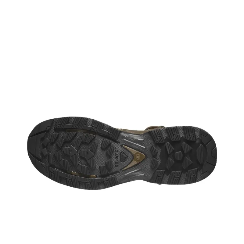 SALOMON QUEST 4D FORCES 2 Anti-Slip Wear-Resistant High-Top Hiking Shoes Unisex Earth Brown-4