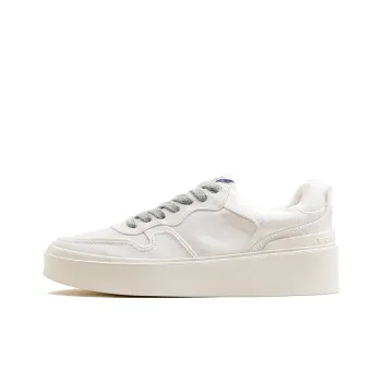 MADEN Height Increasing Breathable Low Top Casual Comfortable Versatile Skateboard Shoes Men's Cloud Peak White