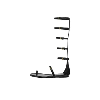 MICHAEL KORS Juliette Roman Sandals Women's Black