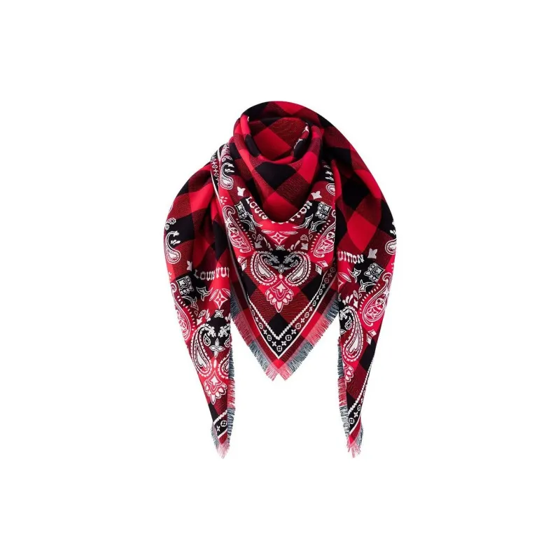 LOUIS VUITTON Damier Buffalo Stole-1