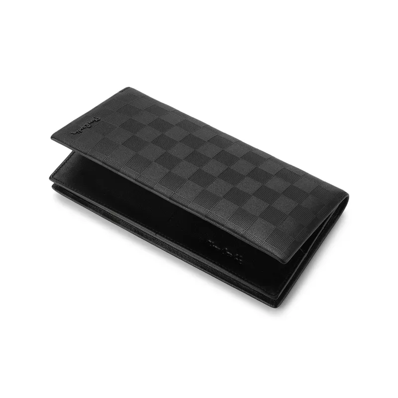 PIERRE CARDIN Top Grain Cow Leather Men's Elegance Coin Purse Regular Men's Black-17
