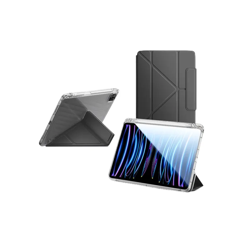 Lisen 360 Degree Rotation Compatible With IPad Air 5 Magnetic Tablet Protective Case With Pen Slot-12