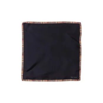 Paul Smith Striped border Silk Scarf