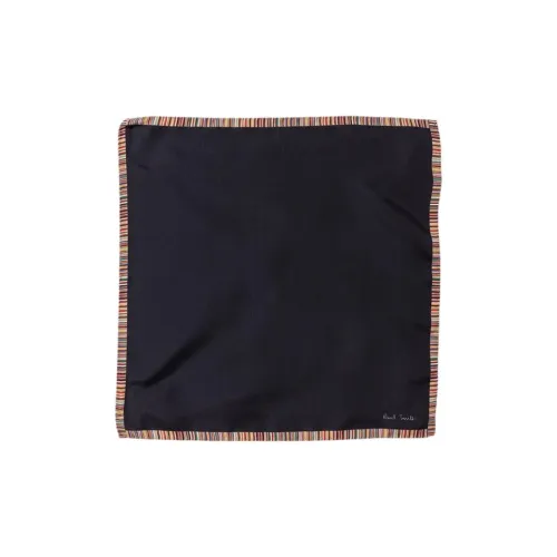 Paul Smith Striped border Silk Scarf