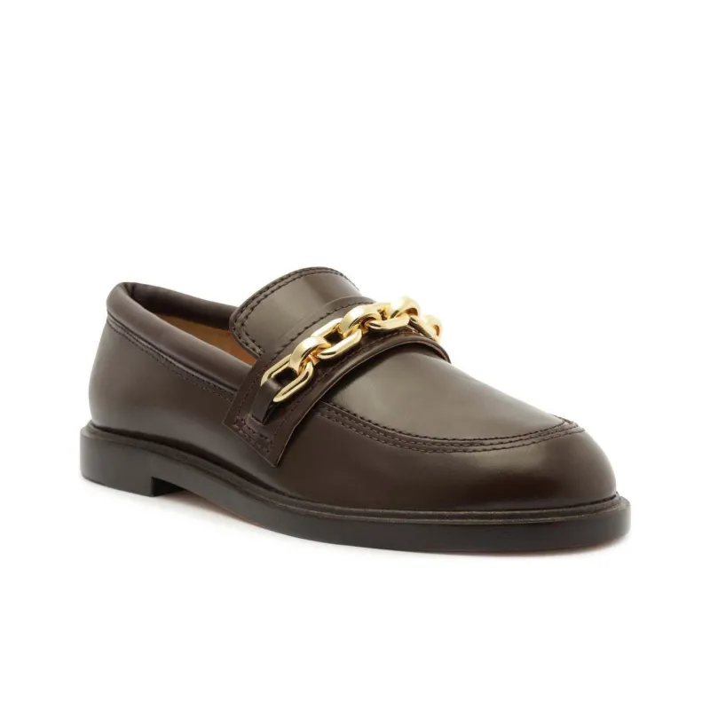 Schutz Dannie Loafers Women's Brown-2