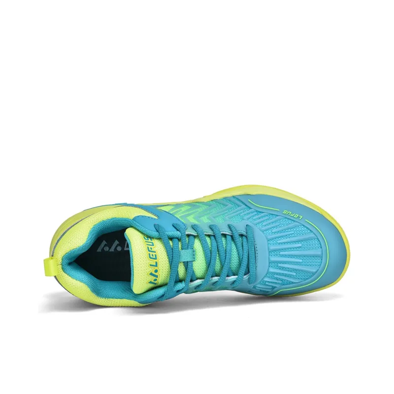 LEFUS Cushioned Slip-Resistant Abrasion-Resistant Breathable Low-Top Badminton Shoes Unisex-15