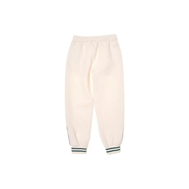 MLB Jacquard Monogram Boston Red Sox Pants Casual Pants Unisex Cream-1