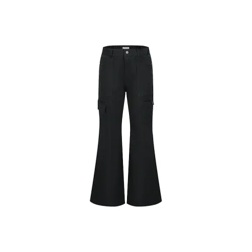 URBAN REVIVO Casual Pants Women's Jet Black