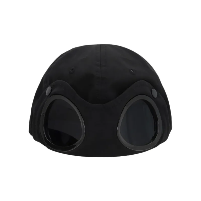 C.P.Company Chrome R Goggle Baseball Cap-3