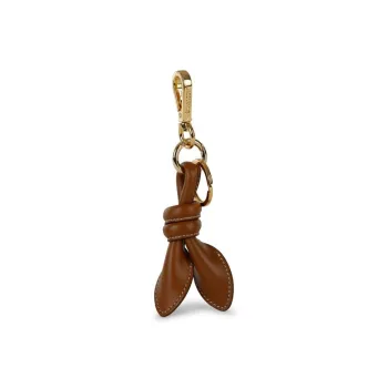 Jacquemus Cow Leather Keychains Women's Brown