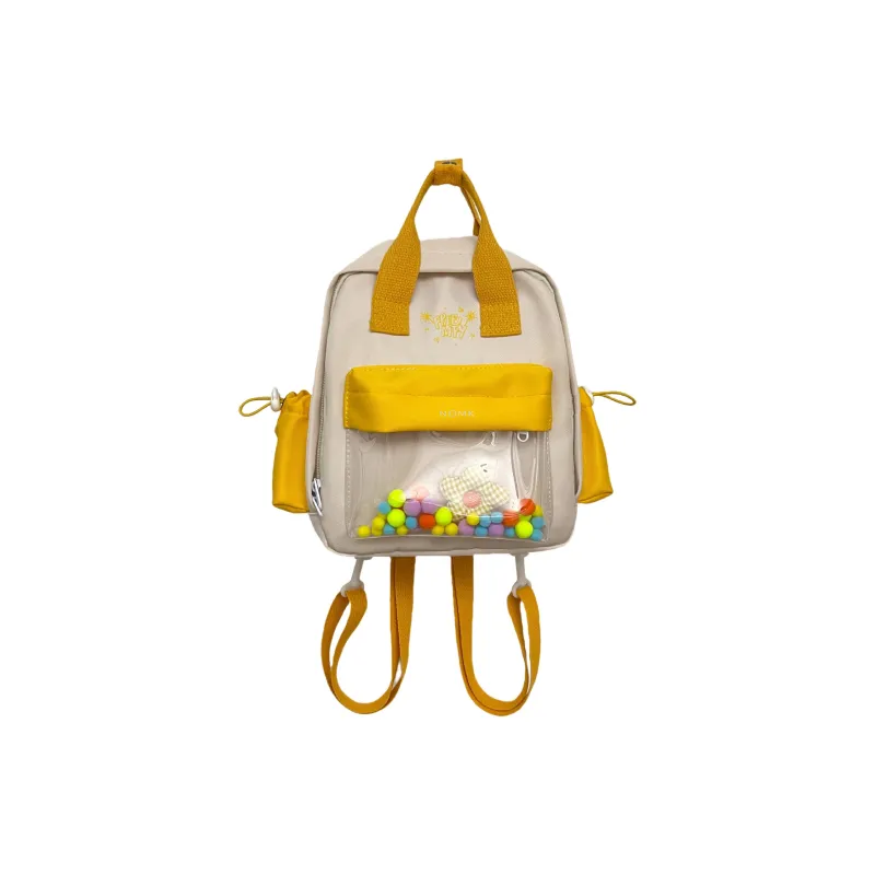NOMK Nylon Backpack Handbag Women's Purple/Blue/Black/Yellow/Green-8