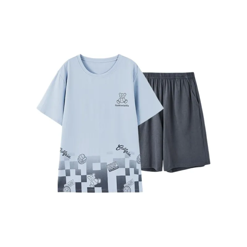 Urban beauty Men Pajama Sets-2