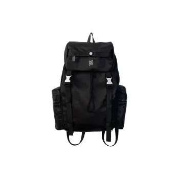 NOMK Nylon Backpack Unisex Black/Gray/Green/Blue